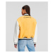 Bunda Karl Lagerfeld Jeans Klj Baseball Jacket Mellow Yellow/ White