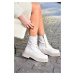 Fox Shoes Women's Casual Women's Boots with Thick Soles