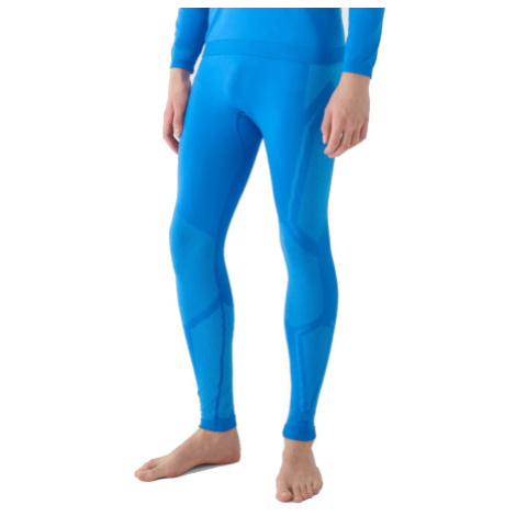 Pánske termo nohavice 4F SEAMLESS UNDERWEAR-WAW24USEAM166-33S-BLUE