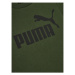 Puma Tričko Ess Logo 586960 Zelená Regular Fit