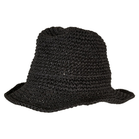 Braid Bast Bucket Hat Black Urban Classics