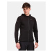 Men's Stretch Hooded Sweatshirt Kilpi MEMPHIS-M Black