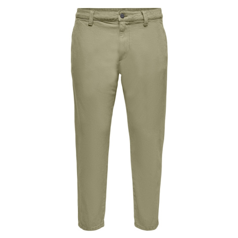 Only & Sons Chino nohavice 'Avi'  farby bahna