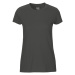 Neutral Dámske tričko Fit z organickej Fairtrade bavlny - Uhľová