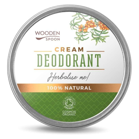 Prírodný krémový deodorant "Herbalise Me!" Wooden Spoon 60 ml