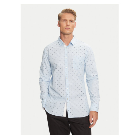 Boss Košeľa Magneton_1 50431309 Modrá Slim Fit Hugo Boss