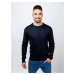 Man sweater GLANO - dark blue