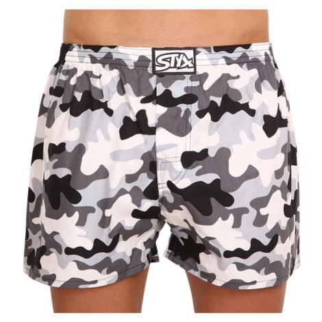 Men's briefs Styx art classic rubber oversized camouflage