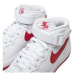 Nike Sneakersy Air Force 1 07 MID DD9625 Biela