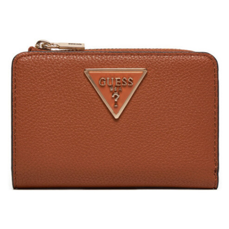 Guess Malá dámska peňaženka Laurel (BG) Wallets SWBG85 00560 Hnedá