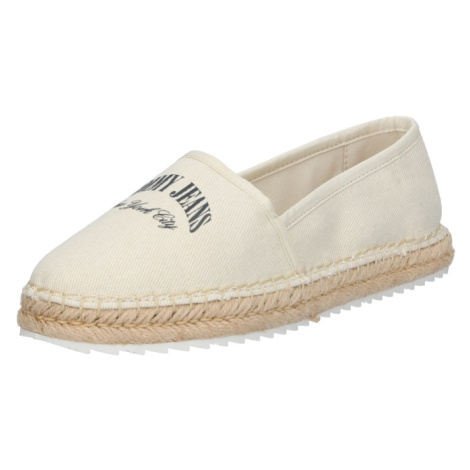 Tommy Jeans Espadrilky 'VARSITY'  béžová / námornícka modrá