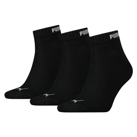 3 PACK Unisex ponožky PUMA 887498 BQ Čierna