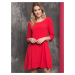 Dress La Diva flared red