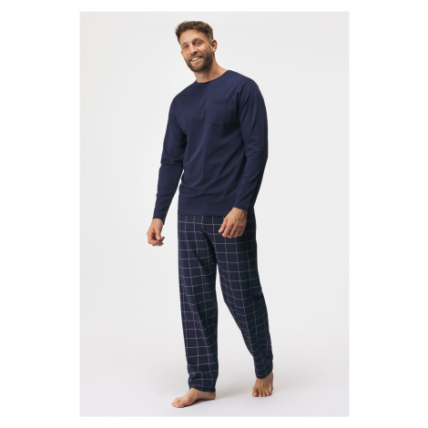 Bavlnené pyžamo MEN-A Brett dlhé