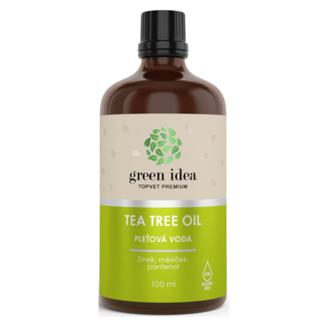 Green Idea Tea Tree Oil pleťová voda bez alkoholu