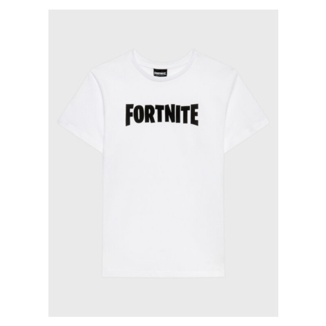 OVS Tričko FORTNITE 1434351 Biela Regular Fit