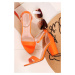 Oranžové sandále Blithe