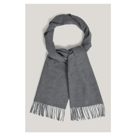 ŠÁL GANT UNISEX. WOOL SCARF DARK GREY MELANGE