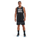 Šortky Under Armour Baseline Woven Short Ii Black