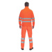 Cerva Almeria Pánska HI-VIS fleecová bunda 03460001 oranžová