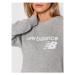 New Balance Mikina Classic Core Fleece WT03811 Sivá Relaxed Fit
