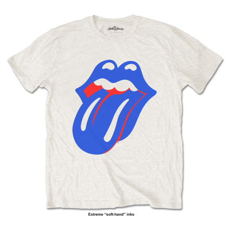 The Rolling Stones tričko Blue & Lonesome Classic Natural