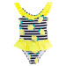 Yoclub Dievčenský jednodielny plavecký kostým LKJ-0032G-A100 Multicolour