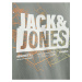 Khaki pánske tričko Jack & Jones Map