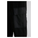 Trendyol Black Oversize/Wide Cut Cargo Pocket Elastic Leg Sweatpants