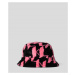 Klobúk Karl Lagerfeld K/Monogram Faux Fur Hat Rôznofarebná