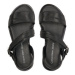 Calvin Klein Jeans Sandále Flat Sandal V3A2-80825-1688 M Čierna