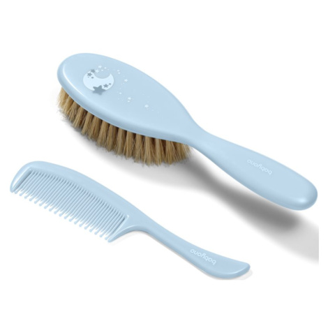 BabyOno Take Care Hairbrush and Comb III sada pre deti od narodenia Blue