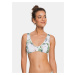 White Floral Top of Roxy Swimwear - Women