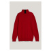 Sveter Karl Lagerfeld Jeans Klj Lightweight Turtleneck Jester Red