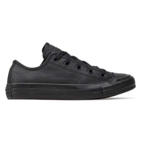 Converse Plátenky Chuck Taylor All Star Mono Leather 135253C Čierna