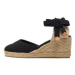 Castañer Espadrilky Carina/6/001 020964 Čierna