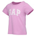 GAP GRAPHIC LOGO TEE Dievčenské tričko, ružová, veľkosť