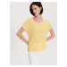 Reserved - Úpletové tričko - Žltá