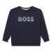 Boss Mikina J25O41 S Tmavomodrá Regular Fit