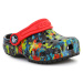 Crocs  Classic Tie Dye Graphic Kids Clog T 206994-4SW  Sandále Viacfarebná