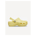 Žlté dámske papuče na platforme Crocs Classic Platfrorm