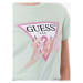 Guess Tričko Icon W3RI12 I3Z14 Zelená Regular Fit