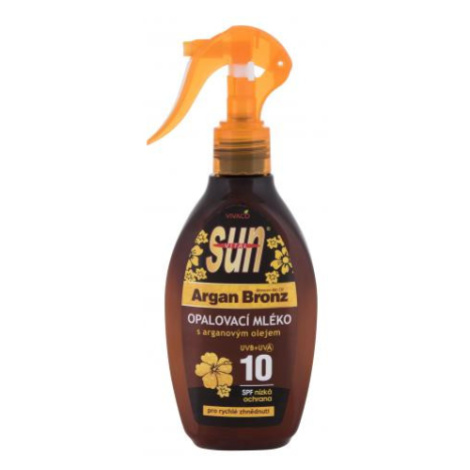 Vivaco Sun Argan Bronz Suntan Lotion SPF10 200 ml opaľovací prípravok na telo unisex