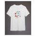 Trendyol White Mix Pattern Regular/Normal Cut T-shirt