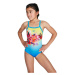 Speedo digit placement thinstrap muscleback girl pool/blue