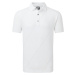 Footjoy Raker Print Lisle White Polo košeľa