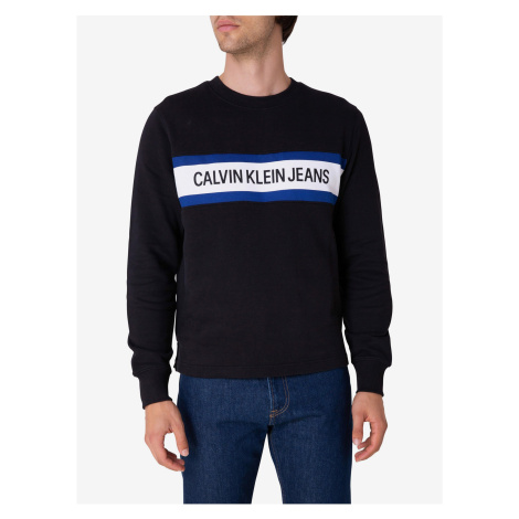 Čierna pánska mikina Calvin Klein Jeans