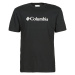 Columbia  CSC BASIC LOGO SHORT SLEEVE SHIRT  Tričká s krátkym rukávom Čierna