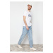 Trendyol Blue Baggy/90's Straight Fit Jeans Loose Jeans