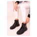 Soho Women's Black Boots & Booties 17641